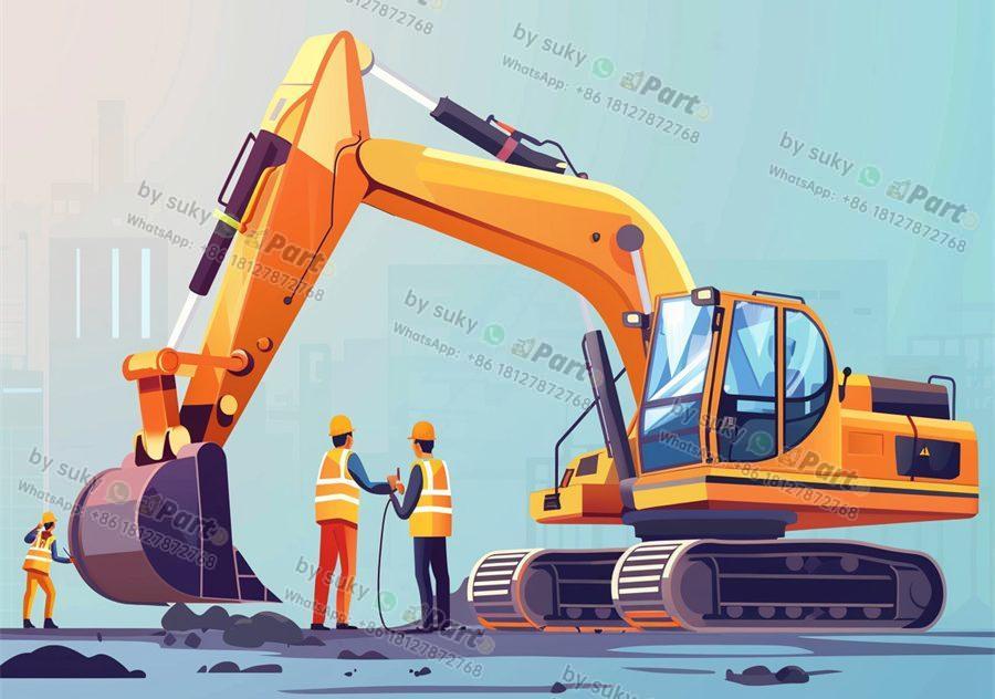 excavators parts names