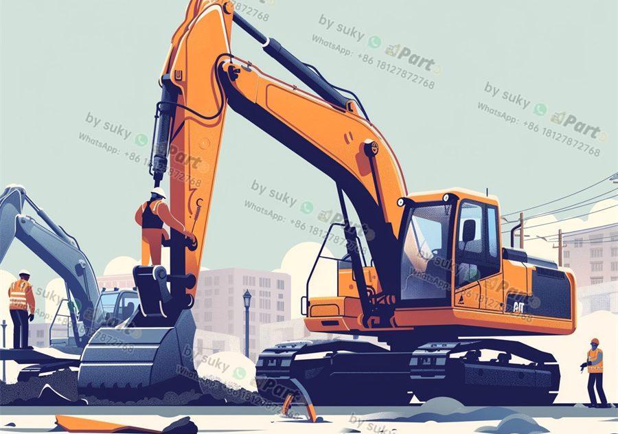 excavator spare parts for heavy duty machinery