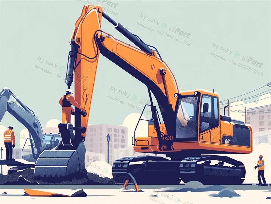 excavator spare parts for heavy duty machinery