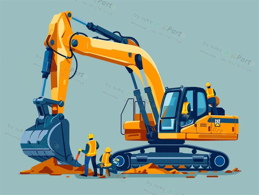 50 excavator transmission parts