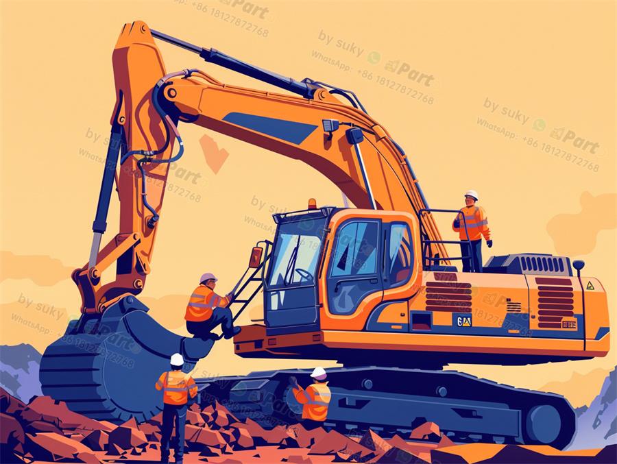 excavator track chain parts excavator track chain parts