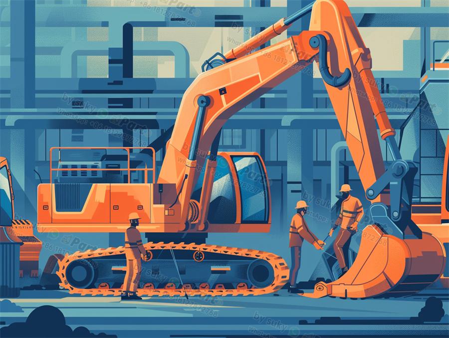 excavator spare part excavator spare part