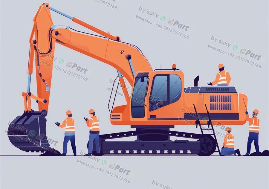 xcmg excavator spare parts manufacturer