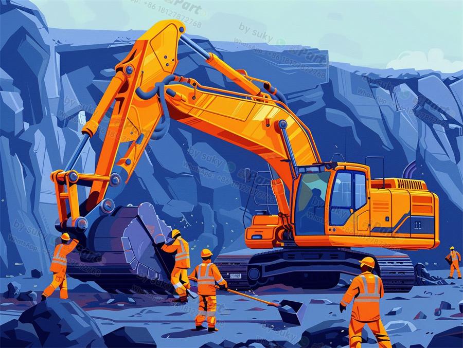 steel excavator spare parts steel excavator spare parts