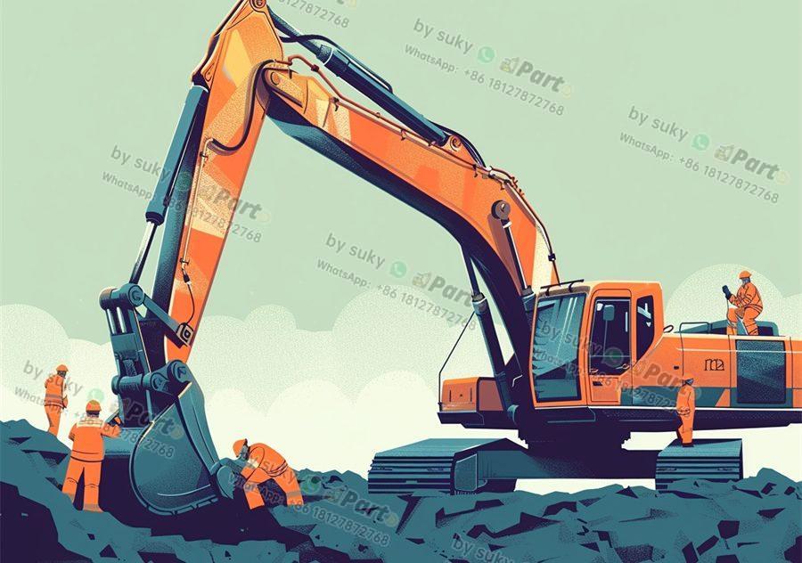 spare parts supplies for excavators