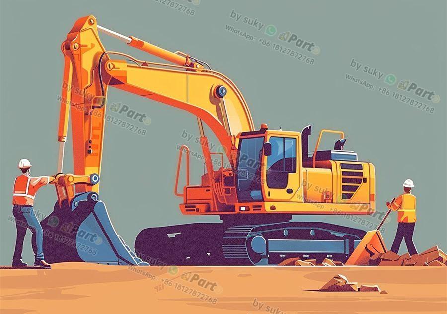 spare part hidrolik excavator mini rc