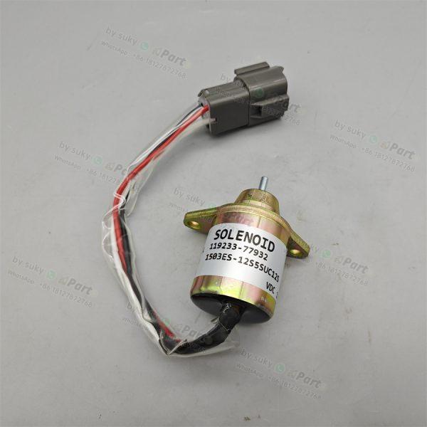 1503ES-12S5SUC12S Stop Solenoid for Komatsu PC40