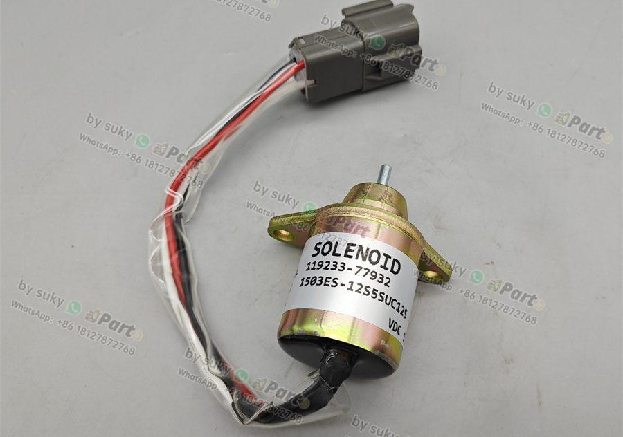 1503ES-12S5SUC12S Stop Solenoid for Komatsu PC40