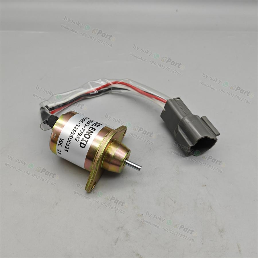 1503ES-12S5SUC12S Stop Solenoid for Komatsu PC40 1503ES-12S5SUC12S Stop Solenoid for Komatsu PC40