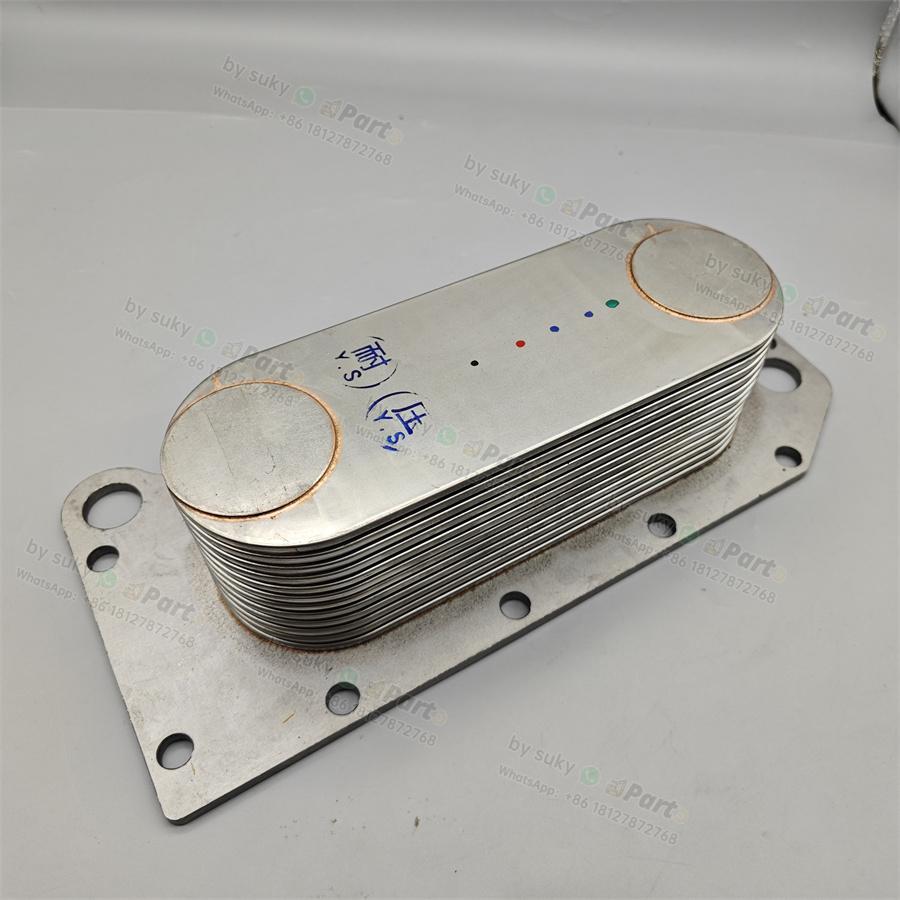3974815 6742-01-2450 Oil Cooler Core for Cummins 6CT 8.3 Komatsu 6D114 PC300-7 3974815 6742-01-2450 Oil Cooler Core for Cummins 6CT 8.3 Komatsu 6D114 PC300-7