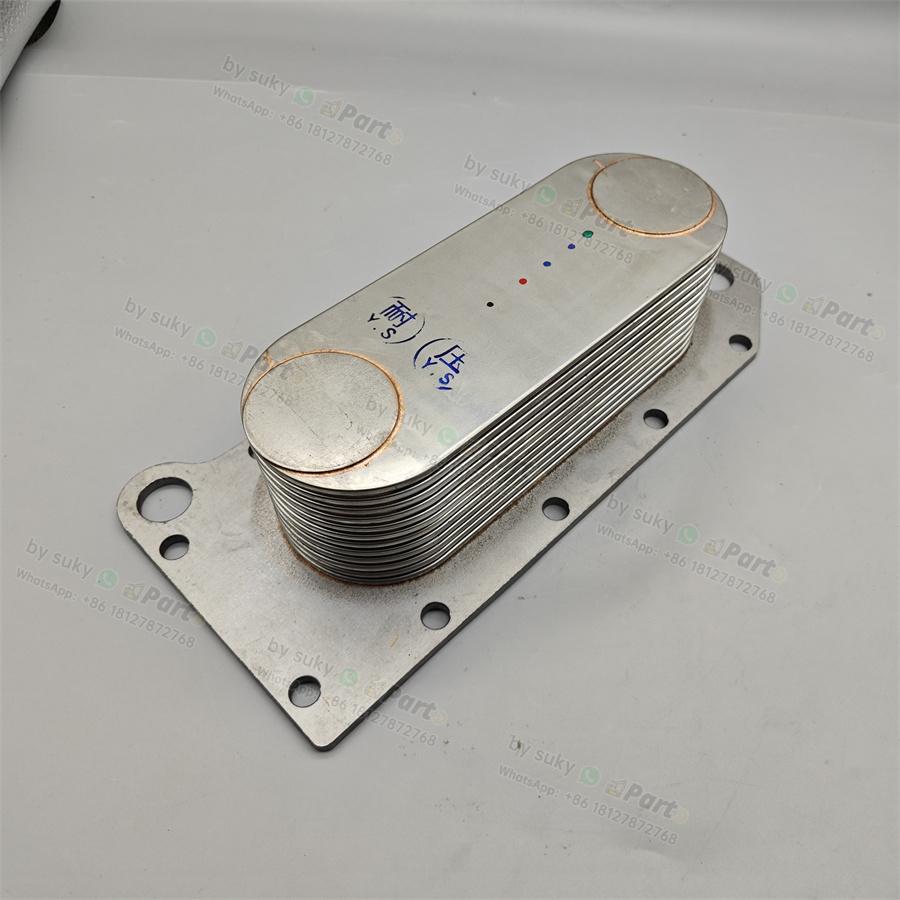 3974815 6742-01-2450 Oil Cooler Core for Cummins 6CT 8.3 Komatsu 6D114 PC300-7 3974815 6742-01-2450 Oil Cooler Core for Cummins 6CT 8.3 Komatsu 6D114 PC300-7