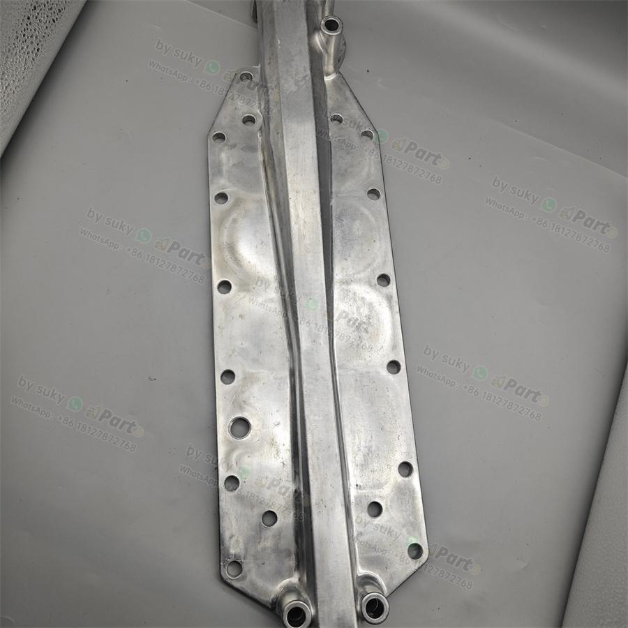 6150-61-2125 6150612125 Oil Cooler Cover for Komatsu SA6D125E 6150-61-2125 6150612125 Oil Cooler Cover for Komatsu SA6D125E