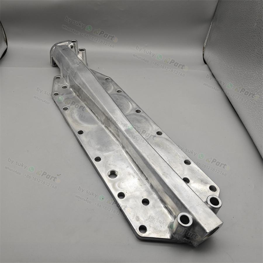 6150-61-2125 6150612125 Oil Cooler Cover for Komatsu SA6D125E 6150-61-2125 6150612125 Oil Cooler Cover for Komatsu SA6D125E