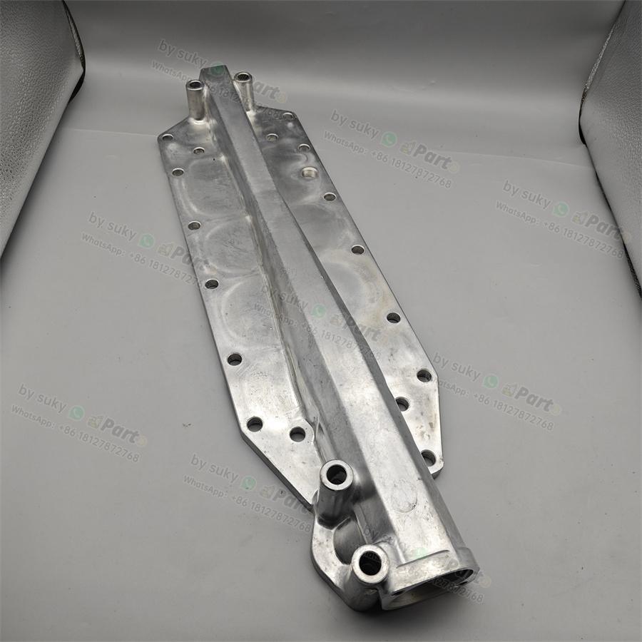 6150-61-2125 6150612125 Oil Cooler Cover for Komatsu SA6D125E 6150-61-2125 6150612125 Oil Cooler Cover for Komatsu SA6D125E
