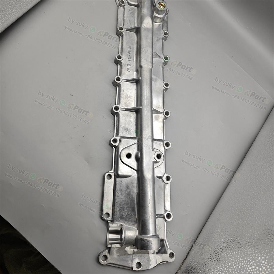6221-63-2110 Oil Cooler Cover for Komatsu 6D105 6D108 6221-63-2110 Oil Cooler Cover for Komatsu 6D105 6D108