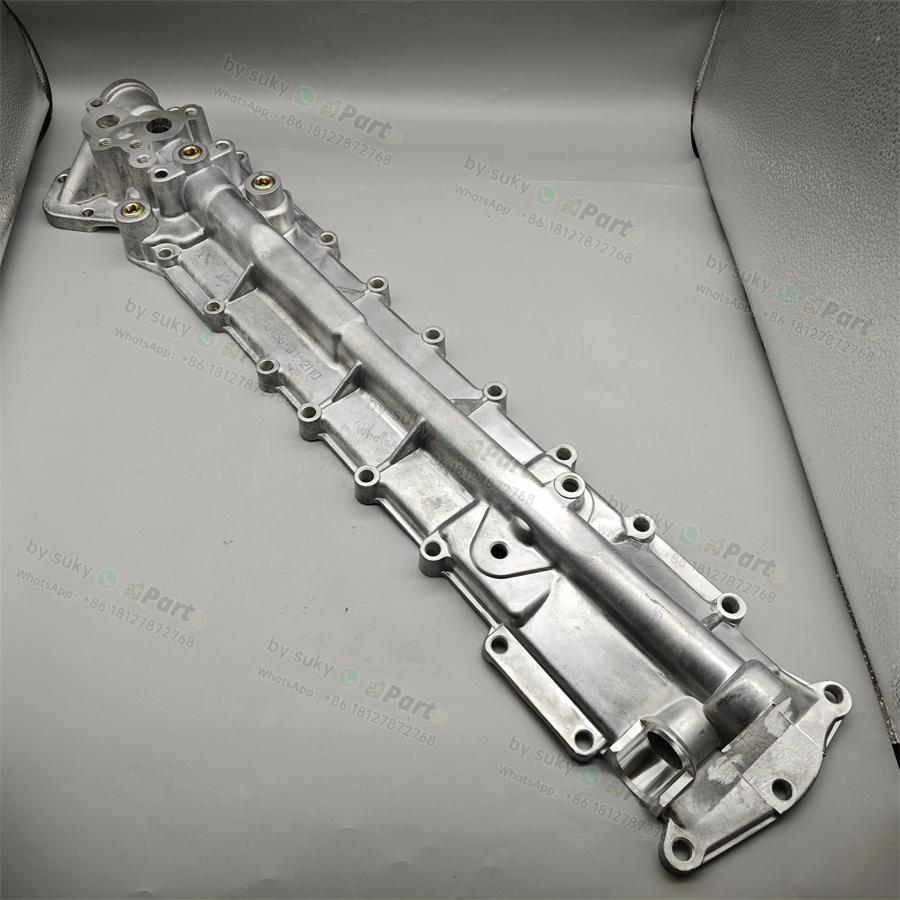 6221-63-2110 Oil Cooler Cover for Komatsu 6D105 6D108 6221-63-2110 Oil Cooler Cover for Komatsu 6D105 6D108