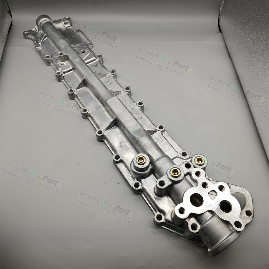 6221-63-2110 Oil Cooler Cover for Komatsu 6D105 6D108 6221-63-2110 Oil Cooler Cover for Komatsu 6D105 6D108