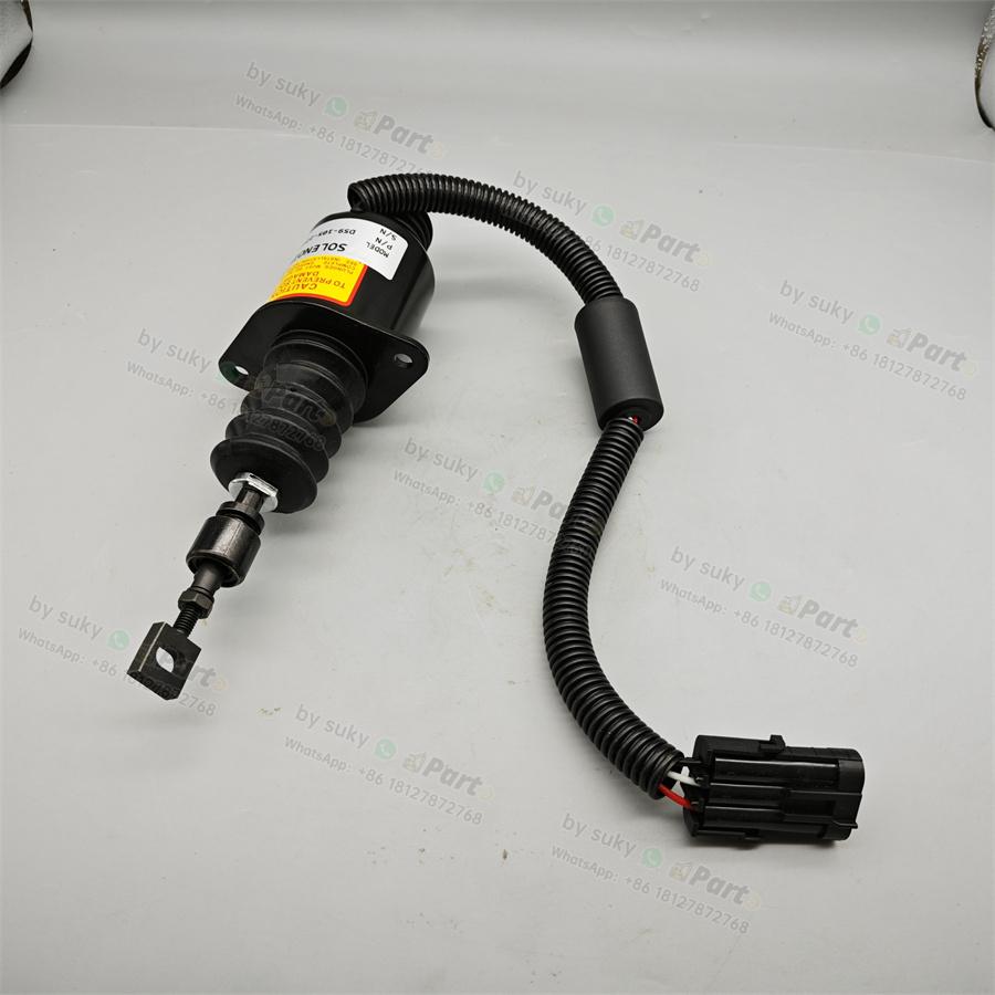 D59-105-22+A Fuel Shutoff Solenoid Valve for Shangchai D6114 D59-105-22+A Fuel Shutoff Solenoid Valve for Shangchai D6114