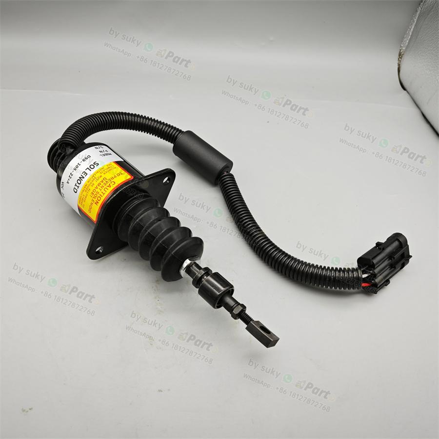 D59-105-22+A Fuel Shutoff Solenoid Valve for Shangchai D6114 D59-105-22+A Fuel Shutoff Solenoid Valve for Shangchai D6114