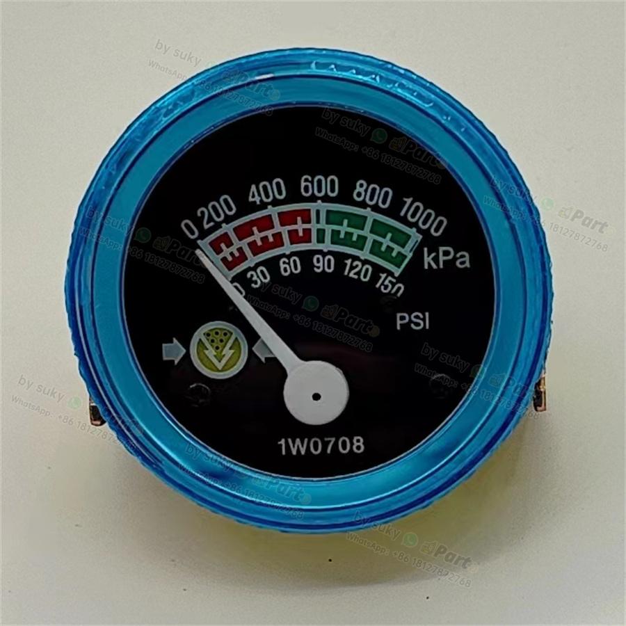 1W0708 Air Pressure Gauge for Caterpillar CAT D6G D7G D8K D9H 637D 639D 1W0708 Air Pressure Gauge for Caterpillar CAT D6G D7G D8K D9H 637D 639D