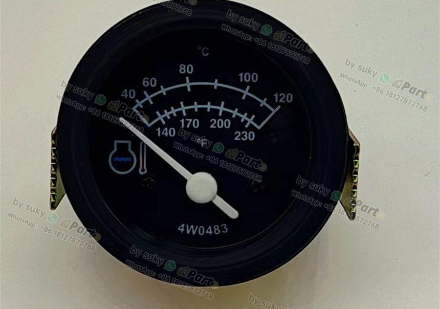 4W0483 Water Temperature Gauge for Caterpillar CAT 980 980B 980C 980F 980G 980H