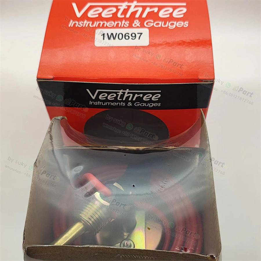 1W0697 Water Temperature Gauge 4.5M good quality for Caterpillar CAT 920 930 930R 930T 950 1W0697 Water Temperature Gauge 4.5M good quality for Caterpillar CAT 920 930 930R 930T 950