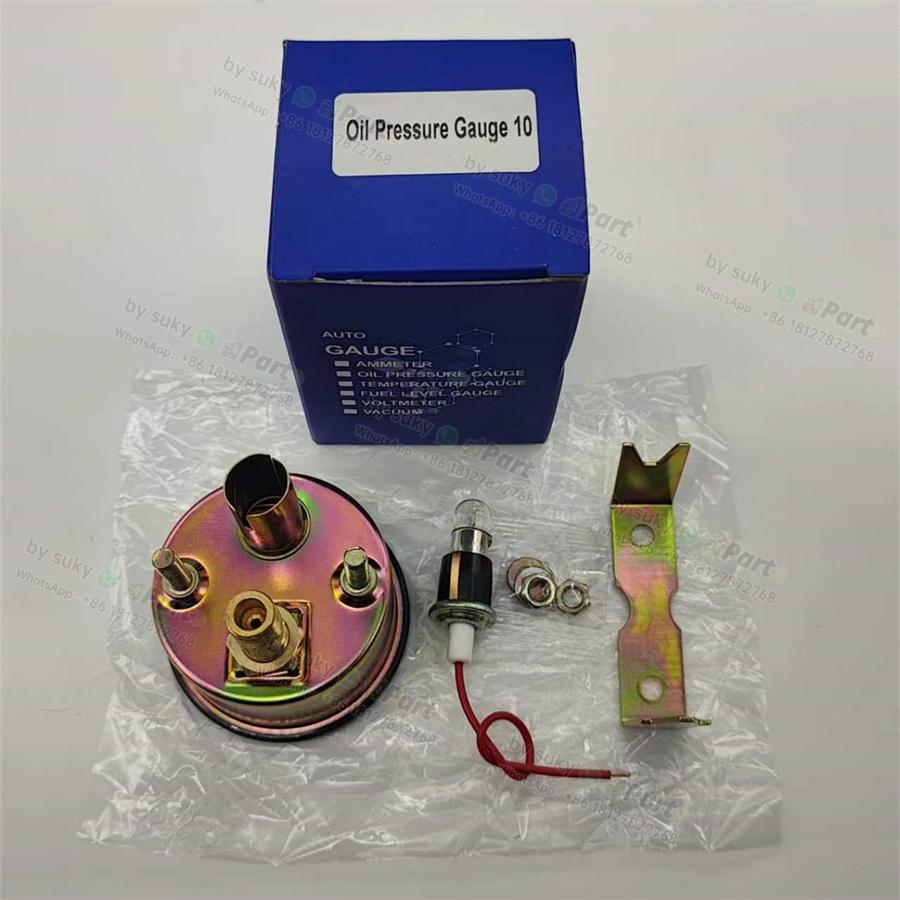 0-10 52mm 12V Oil Pressure Gauge 0-10 52mm 12V Oil Pressure Gauge