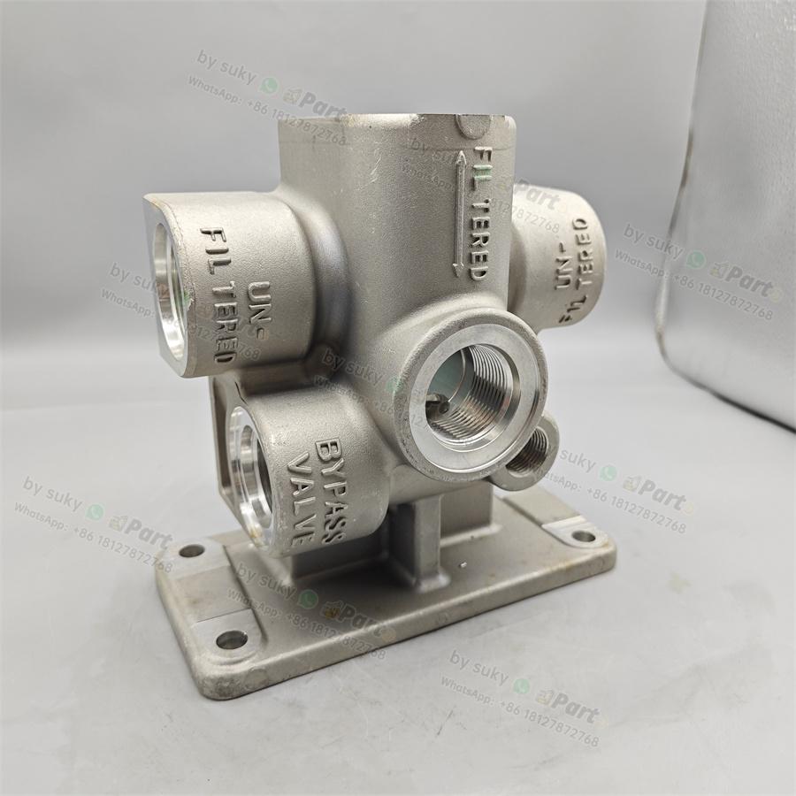 362-3515 3623515 Oil Filter Head for Caterpillar CAT 330 336 362-3515 3623515 Oil Filter Head for Caterpillar CAT 330 336