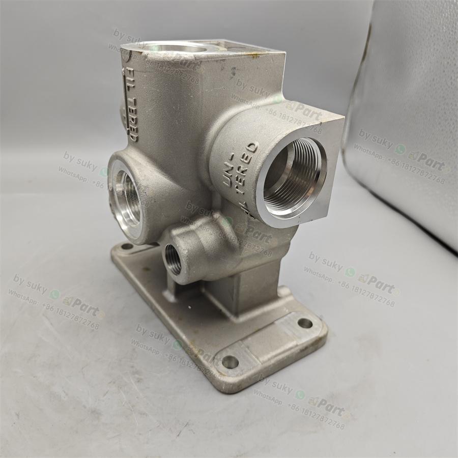 362-3515 3623515 Oil Filter Head for Caterpillar CAT 330 336 362-3515 3623515 Oil Filter Head for Caterpillar CAT 330 336