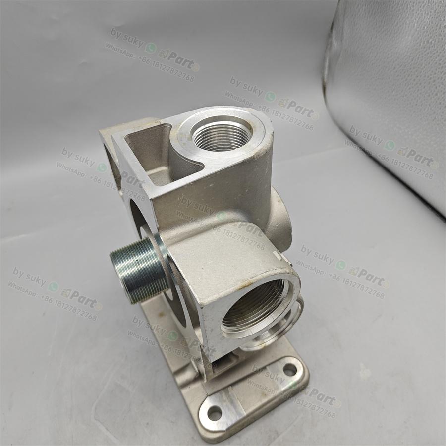 362-3515 3623515 Oil Filter Head for Caterpillar CAT 330 336 362-3515 3623515 Oil Filter Head for Caterpillar CAT 330 336