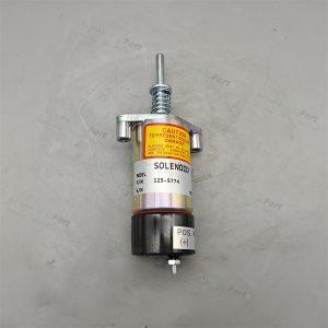 125-5774 1255774 Fuel Shutoff Solenoid for Caterpillar CAT 3304B 330B 330C