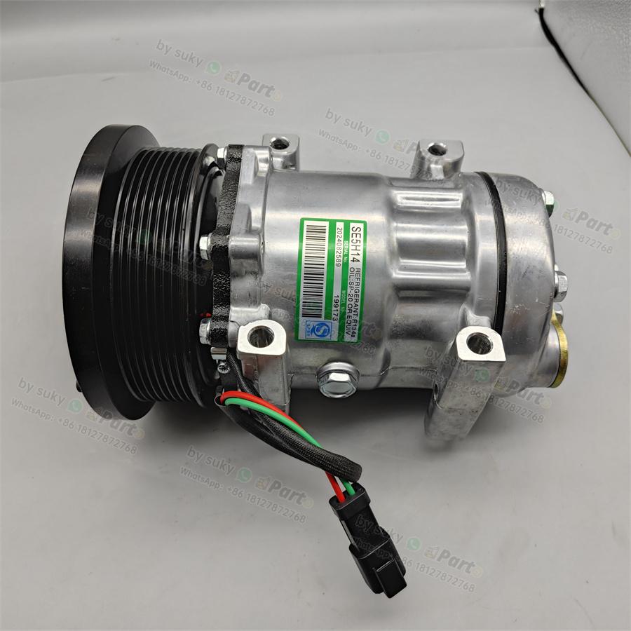 163-0872 464-9988 A/C Compressor for Caterpillar CAT 3126B C9 C11 C13 163-0872 464-9988 A/C Compressor for Caterpillar CAT 3126B C9 C11 C13