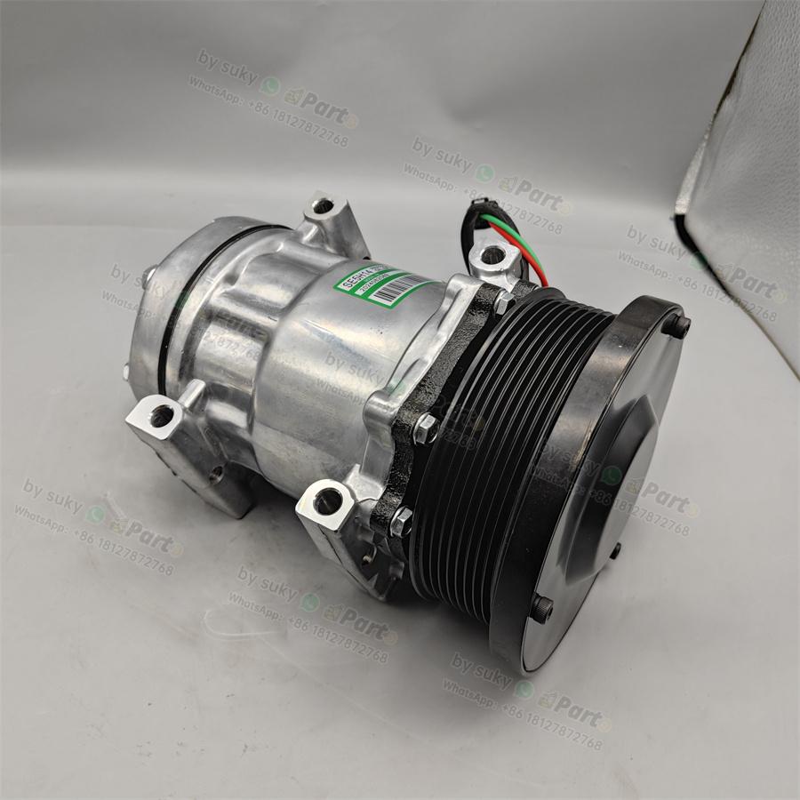 163-0872 464-9988 A/C Compressor for Caterpillar CAT 3126B C9 C11 C13 163-0872 464-9988 A/C Compressor for Caterpillar CAT 3126B C9 C11 C13
