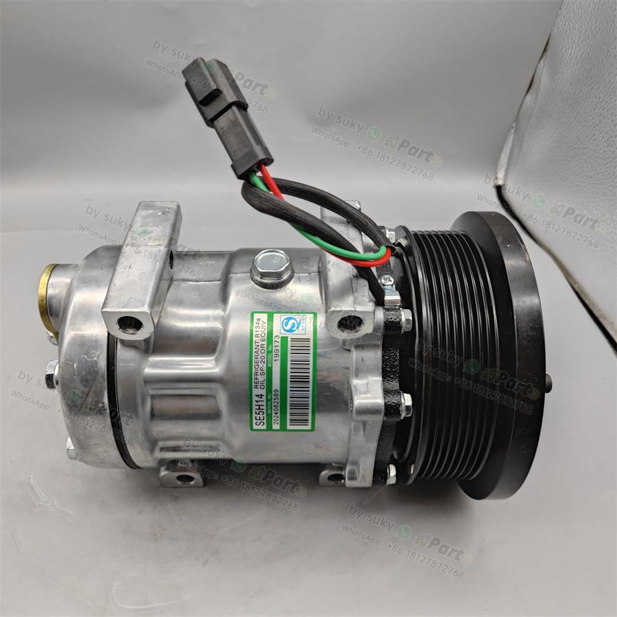 163-0872 464-9988 A/C Compressor for Caterpillar CAT 3126B C9 C11 C13 163-0872 464-9988 A/C Compressor for Caterpillar CAT 3126B C9 C11 C13