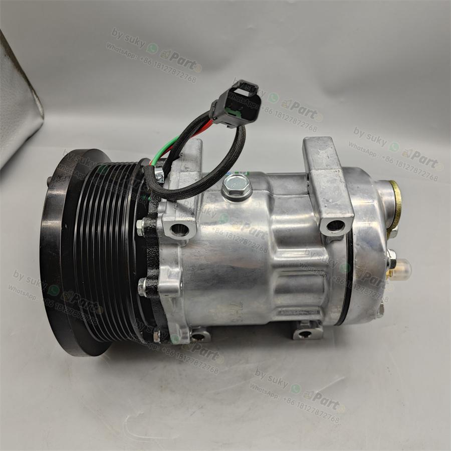 163-0872 464-9988 A/C Compressor for Caterpillar CAT 3126B C9 C11 C13 163-0872 464-9988 A/C Compressor for Caterpillar CAT 3126B C9 C11 C13