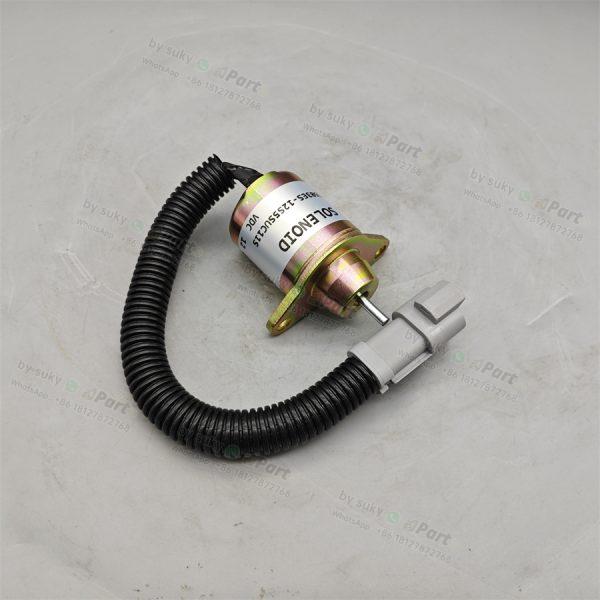 1503ES-12S5SUC11S 12V Fuel Shut Off Solenoid for Yanmar