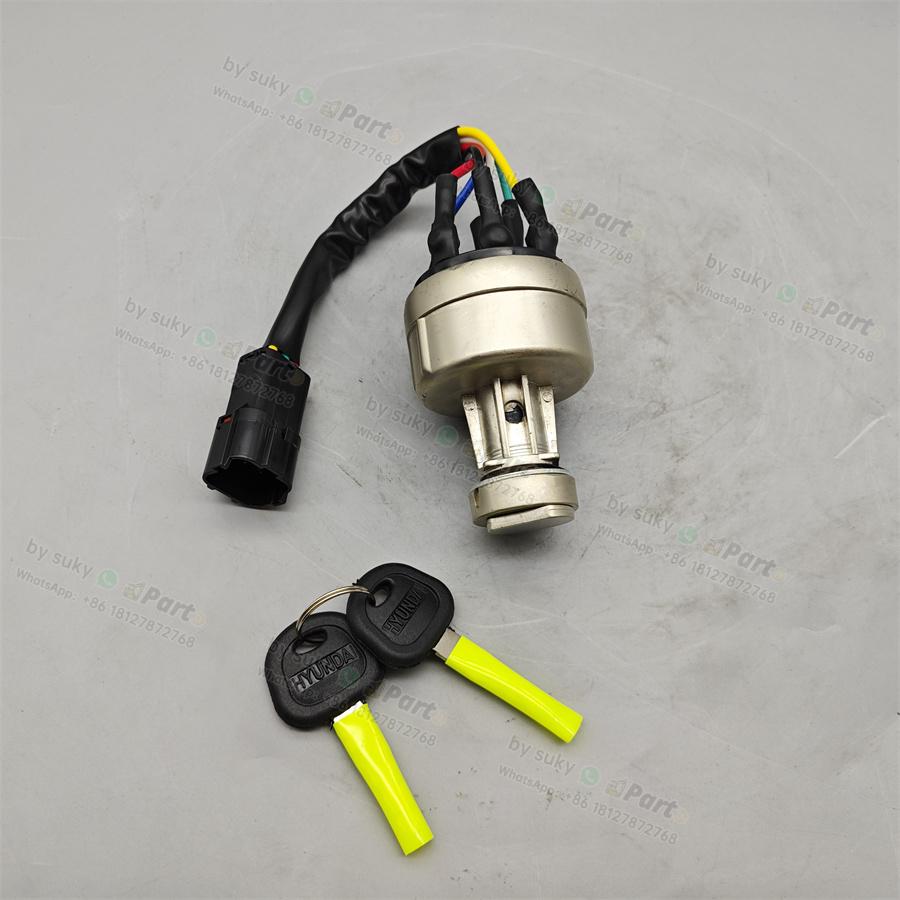 21N4-10431 Ignition Switch for Hyundai R60 R150 R215 R225 21N4-10431 Ignition Switch for Hyundai R60 R150 R215 R225