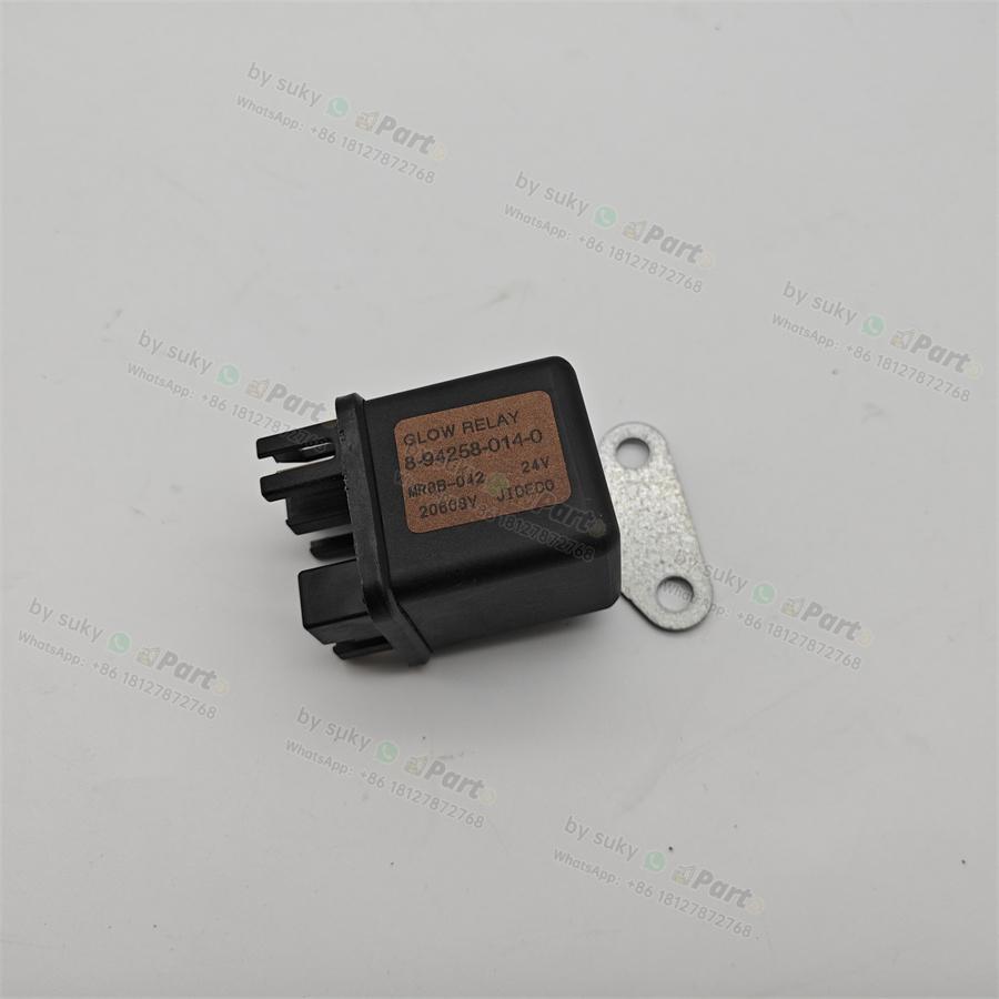 8-94258-014-0 Glow Plug Relay for Isuzu 6HK1 Hitachi ZX110 8-94258-014-0 Glow Plug Relay for Isuzu 6HK1 Hitachi ZX110