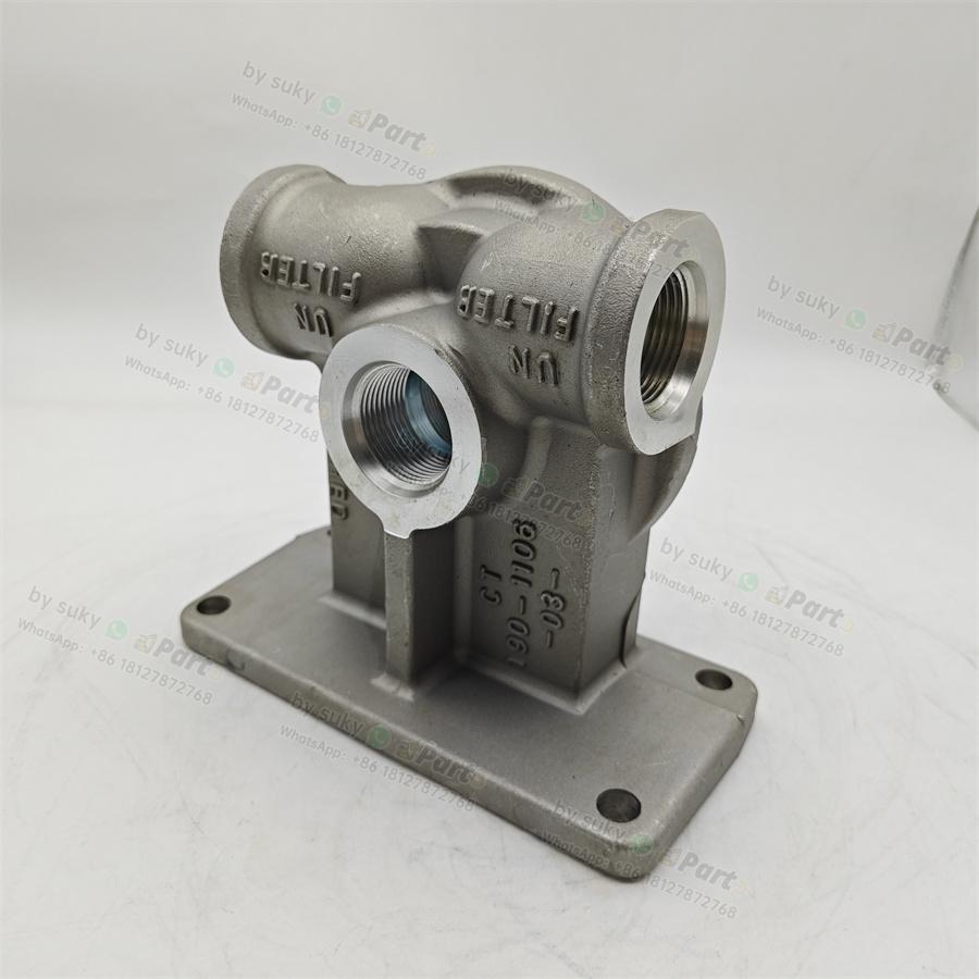190-1106 Oil Filter Base for Catpiller CAT C13 C15 345D 349D 190-1106 Oil Filter Base for Catpiller CAT C13 C15 345D 349D