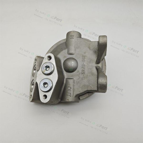 190-8745 1908745 Filter Head for Caterpillar CAT 320D