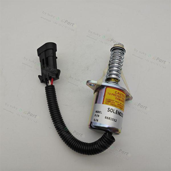6681512 Shut Off Solenoid for Bobcat S150 S160 S630 S650 S750 S770