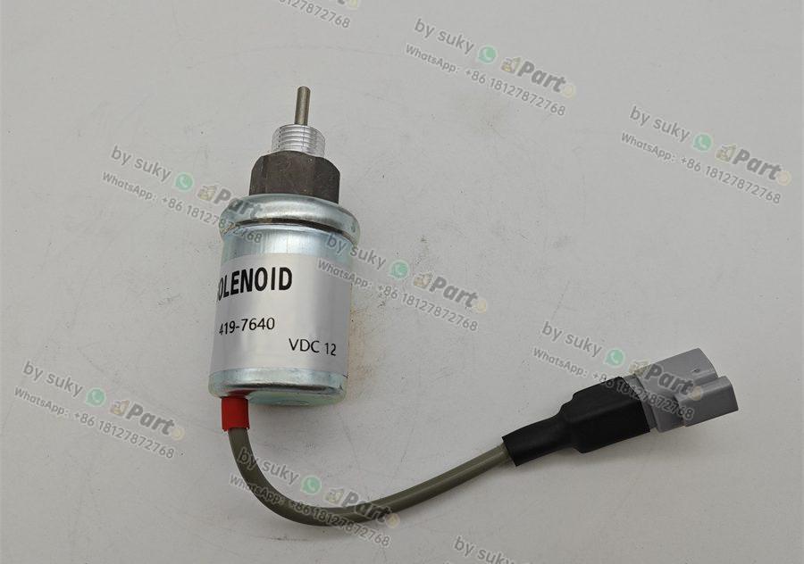 419-7640 4197640 Solenoid Valve for Caterpillar CAT C1.1 C1.5 C2.2