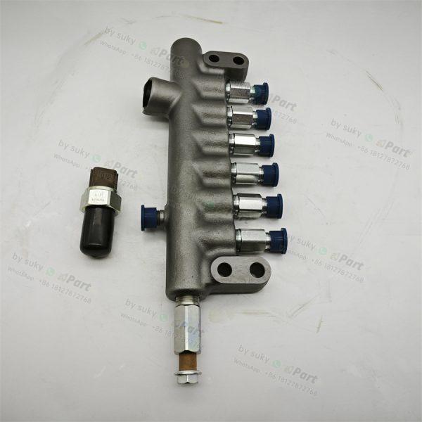 095440-1720 8-98152950-2 Fuel Common Rail for Isuzu 6HK1