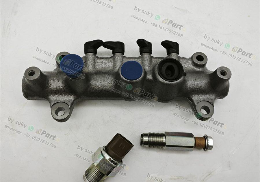 095440-0910 8-98011888-2 Fuel Common Rail for Isuzu 4HK1 4JJ1