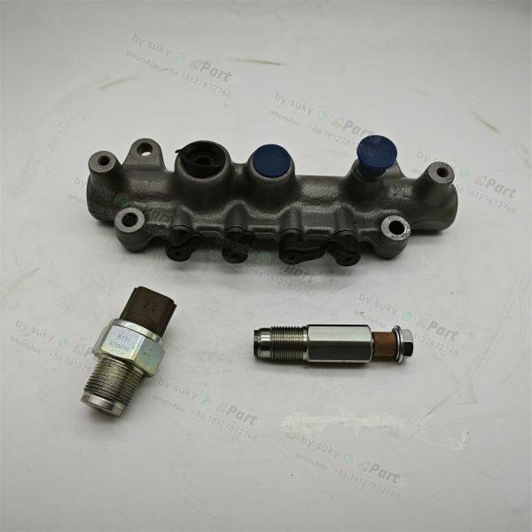 095440-0910 8-98011888-2 Fuel Common Rail for Isuzu 4HK1 4JJ1