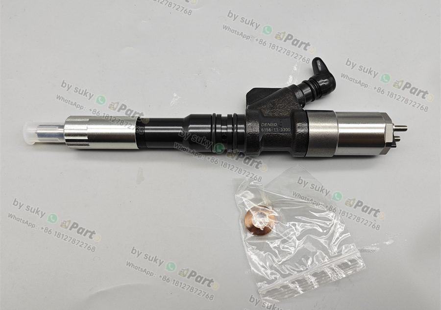 6156-11-3300 Fuel Injector for Komatsu S6D125 PC400-7 PC450-7